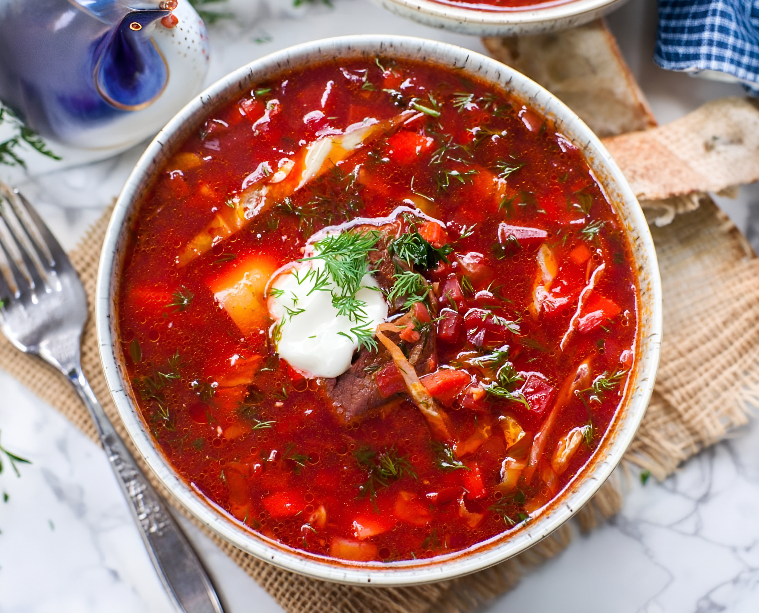 Delicious kebab dish